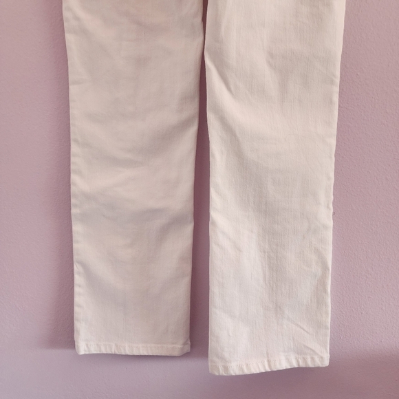 J. Mclaughlin Rainey straight leg jeans front seam kick flare ankle Lenght - Picture 9 of 12